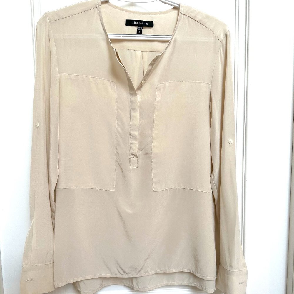 Silk blouse by Judith & Charles, size 4